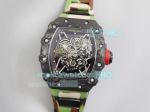 KVF Replica Richard Mille RM 35-02 Swiss Movement Watch Camouflage Rubber